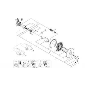 Смеситель однорычажный для ванны, GROHE Start Flow, хром, (29117000) Смеситель однорычажный для ванны, GROHE Start Flow, хром, (29117000)