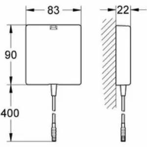 Источник питания для ИК-электроники GROHE Eurosmart CE (36338000) Источник питания для ИК-электроники GROHE Eurosmart CE (36338000)