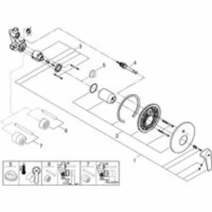 Смеситель для ванны GROHE BauFlow в комплекте с монтажной , хром (29113000) Смеситель для ванны GROHE BauFlow в комплекте с монтажной , хром (29113000)