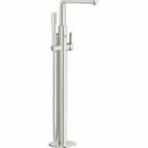 Внешняя часть смесителя для ванны GROHE Lineare напольного монтажа, суперсталь (23792DC1) Внешняя часть смесителя для ванны GROHE Lineare напольного монтажа, суперсталь (23792DC1)