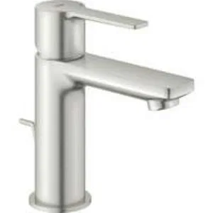 Смеситель для раковины GROHE Lineare с донным клапаном, суперсталь (32109DC1) Смеситель для раковины GROHE Lineare с донным клапаном, суперсталь (32109DC1)