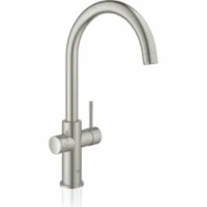 Комплект для кухни GROHE Red Duo с C-образным смесителем, бойлером L-Size и фильтром, суперсталь (30079DC1) Комплект для кухни GROHE Red Duo с C-образным смесителем, бойлером L-Size и фильтром, суперсталь (30079DC1)