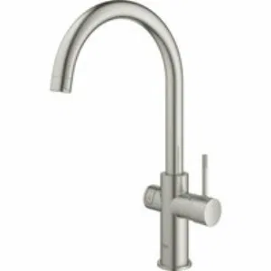 Комплект для кухни GROHE Red Duo с C-образным смесителем, бойлером L-Size и фильтром, суперсталь (30079DC1) Комплект для кухни GROHE Red Duo с C-образным смесителем, бойлером L-Size и фильтром, суперсталь (30079DC1)