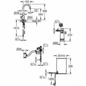 Комплект для кухни GROHE Red Mono с C-образным вентилем, бойлером M-Size и фильтром, хром (30085001) Комплект для кухни GROHE Red Mono с C-образным вентилем, бойлером M-Size и фильтром, хром (30085001)