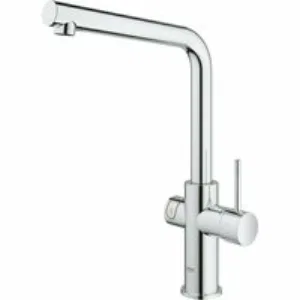 Комплект для кухни GROHE Red Duo с L-образным смесителем, бойлером M-Size и фильтром, хром (30327001) Комплект для кухни GROHE Red Duo с L-образным смесителем, бойлером M-Size и фильтром, хром (30327001)