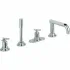 Внешняя часть термостата для ванны GROHE Atrio Ypsilon с душевым гарнитуром, хром (19141000) Внешняя часть термостата для ванны GROHE Atrio Ypsilon с душевым гарнитуром, хром (19141000)