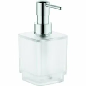 Дозатор жидкого мыла GROHE Selection Cube, хром (40805000) Дозатор жидкого мыла GROHE Selection Cube, хром (40805000)