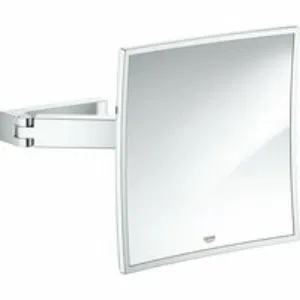 Косметическое зеркало GROHE Selection Cube, хром (40808000) Косметическое зеркало GROHE Selection Cube, хром (40808000)