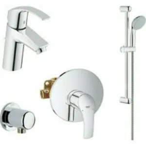 Готовый комплект для ванной комнаты GROHE Eurosmart New (NSB0023) Готовый комплект для ванной комнаты GROHE Eurosmart New (NSB0023)