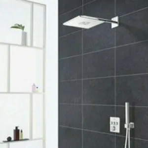 Верхний душ GROHE Rainshower 310 SmartActive Cube, 2 режима, 142 мм, белая луна (26481LS0) Верхний душ GROHE Rainshower 310 SmartActive Cube, 2 режима, 142 мм, белая луна (26481LS0)