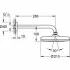 Верхний душ GROHE Tempesta 210, 1 режим, 286 мм, хром (26411000) Верхний душ GROHE Tempesta 210, 1 режим, 286 мм, хром (26411000)