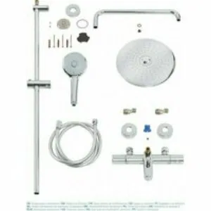 Душевая система GROHE Euphoria System 260 с термостатом для ванны, хром (27475001) Душевая система GROHE Euphoria System 260 с термостатом для ванны, хром (27475001)