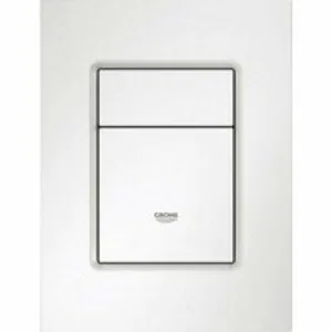 Панель смыва для унитаза GROHE Skate Cosmopolitan S, 3 режима, альпин-белый (37535SH0) Панель смыва для унитаза GROHE Skate Cosmopolitan S, 3 режима, альпин-белый (37535SH0)