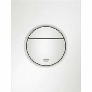 Панель смыва для унитаза GROHE Nova Cosmopolitan S для вертикального монтажа, альпин-белый (37601SH0) Панель смыва для унитаза GROHE Nova Cosmopolitan S для вертикального монтажа, альпин-белый (37601SH0)