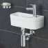 Раковина компактная GROHE Euro Ceramic 37 см, альпин-белый (39327000) Раковина компактная GROHE Euro Ceramic 37 см, альпин-белый (39327000)