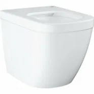 Унитаз напольный приставной безободковый GROHE Euro Ceramic (без сиденья), альпин-белый (39339000)