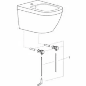 Биде подвесное GROHE Euro Ceramic, альпин-белый (39208000) Биде подвесное GROHE Euro Ceramic, альпин-белый (39208000)