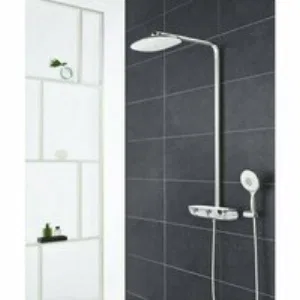 Душевая система GROHE Rainshower System SmartControl 360 MONO с термостатом для душа, белая луна (26361LS0) Душевая система GROHE Rainshower System SmartControl 360 MONO с термостатом для душа, белая луна (26361LS0)