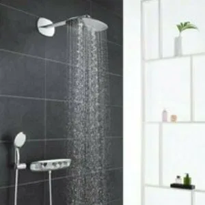 Верхний душ GROHE Rainshower 360 MONO с душевым кронштейном, 1 режим, 450 мм, хром (26450LS0) Верхний душ GROHE Rainshower 360 MONO с душевым кронштейном, 1 режим, 450 мм, хром (26450LS0)