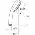Ручной душ GROHE Tempesta Cosmopolitan 100, 1 режим, хром (26082002) Ручной душ GROHE Tempesta Cosmopolitan 100, 1 режим, хром (26082002)