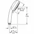 Ручной душ GROHE Tempesta Cosmopolitan 100, 4 режима, хром/белый (27575002) Ручной душ GROHE Tempesta Cosmopolitan 100, 4 режима, хром/белый (27575002)