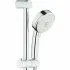 Душевой гарнитур GROHE Tempesta Cosmopolitan 100, 3 режима струи, душевая штанга 600 мм, 9,5 л/мин, хром (27786002) Душевой гарнитур GROHE Tempesta Cosmopolitan 100, 3 режима струи, душевая штанга 600 мм, 9,5 л/мин, хром (27786002)
