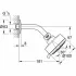 Верхний душ GROHE New Tempesta Cosmopolitan 100, 9,5 л/мин, 4 режима, хром (27869001) Верхний душ GROHE New Tempesta Cosmopolitan 100, 9,5 л/мин, 4 режима, хром (27869001)