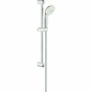 Душевой гарнитур GROHE Tempesta 100, 4 режима струи, душевая штанга 600 мм, 9,5 л/мин, хром (27795001) Душевой гарнитур GROHE Tempesta 100, 4 режима струи, душевая штанга 600 мм, 9,5 л/мин, хром (27795001)