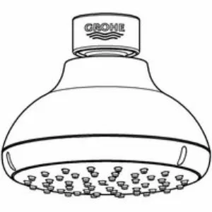 Верхний душ GROHE New Tempesta 100 I, 5,7 л/мин, 1 режим, хром (26050001) Верхний душ GROHE New Tempesta 100 I, 5,7 л/мин, 1 режим, хром (26050001)