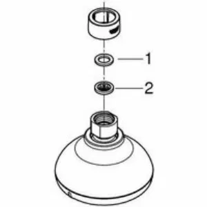 Верхний душ GROHE New Tempesta 100 I, 5,7 л/мин, 1 режим, хром (26050001) Верхний душ GROHE New Tempesta 100 I, 5,7 л/мин, 1 режим, хром (26050001)