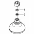 Верхний душ GROHE New Tempesta 100 I, 5,7 л/мин, 1 режим, хром (26050001) Верхний душ GROHE New Tempesta 100 I, 5,7 л/мин, 1 режим, хром (26050001)