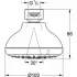 Верхний душ GROHE Tempesta 100, 9,5 л/мин, 4 режима, хром (27606001) Верхний душ GROHE Tempesta 100, 9,5 л/мин, 4 режима, хром (27606001)