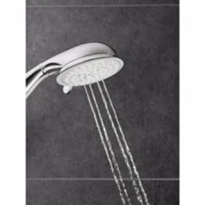 Душевой гарнитур GROHE Tempesta Rustic 100 с мыльницей, 4 режима струи, душевая штанга 600 мм, 9,5 л/мин, хром (27609001) Душевой гарнитур GROHE Tempesta Rustic 100 с мыльницей, 4 режима струи, душевая штанга 600 мм, 9,5 л/мин, хром (27609001)