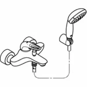 Смеситель для ванны GROHE Eurostyle, хром (3359230A) Смеситель для ванны GROHE Eurostyle, хром (3359230A)