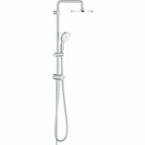 Душевая система GROHE New Tempesta Rustic 200 с переключателем потоков, хром (27399002) Душевая система GROHE New Tempesta Rustic 200 с переключателем потоков, хром (27399002)