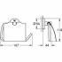 Держатель для туалетной бумаги GROHE Essentials, с крышкой, суперсталь (40367DC1) Держатель для туалетной бумаги GROHE Essentials, с крышкой, суперсталь (40367DC1)