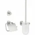 Набор аксессуаров GROHE Essentials (3 предмета), суперсталь (40407DC1) Набор аксессуаров GROHE Essentials (3 предмета), суперсталь (40407DC1)
