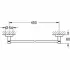 Держатель для банного полотенца GROHE Essentials, 500 мм, суперсталь (40688DC1) Держатель для банного полотенца GROHE Essentials, 500 мм, суперсталь (40688DC1)