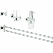 Набор аксессуаров GROHE Essentials Cube (4 предмета), хром (40847001)