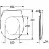 Сиденье для унитаза GROHE Bau Ceramic, альпин-белый (39492000) Сиденье для унитаза GROHE Bau Ceramic, альпин-белый (39492000)