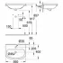 Накладная раковина GROHE Bau Ceramic 55 см, альпин-белый (39422000) Накладная раковина GROHE Bau Ceramic 55 см, альпин-белый (39422000)
