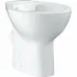 Унитаз напольный безободковый GROHE Bau Ceramic горизонтальный выпуск (без сиденья), альпин-белый (39430000) Унитаз напольный безободковый GROHE Bau Ceramic горизонтальный выпуск (без сиденья), альпин-белый (39430000)