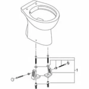 Унитаз напольный GROHE Bau Ceramic, выпуск в пол (без сиденья), НЕ подходит для бачков на унитаз, альпин-белый (39431000) Унитаз напольный GROHE Bau Ceramic, выпуск в пол (без сиденья), НЕ подходит для бачков на унитаз, альпин-белый (39431000)