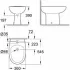 Биде напольное GROHE Bau Ceramic, альпин-белый (39432000) Биде напольное GROHE Bau Ceramic, альпин-белый (39432000)