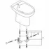 Биде напольное GROHE Bau Ceramic, альпин-белый (39432000) Биде напольное GROHE Bau Ceramic, альпин-белый (39432000)