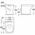 Унитаз-компакт напольный GROHE Euro Ceramic, альпин-белый (3932900H) Унитаз-компакт напольный GROHE Euro Ceramic, альпин-белый (3932900H)
