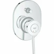 Смеситель для ванны GROHE BauClassic в комплекте с монтажной частью, хром (29047000)