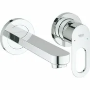 Смеситель для раковины GROHE BauLoop в комплекте с монтажной частью, хром (20289000)