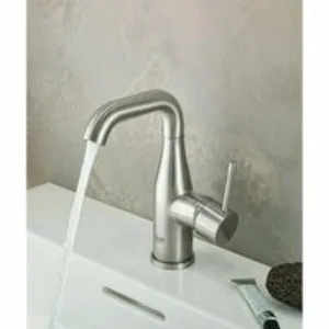 Смеситель для раковины GROHE Essence с донным клапаном, M-size, хром (23798001) Смеситель для раковины GROHE Essence с донным клапаном, M-size, хром (23798001)