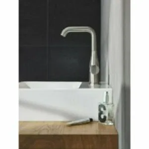 Смеситель для раковины GROHE Essence с донным клапаном, L-Size, суперсталь (32628DC1) Смеситель для раковины GROHE Essence с донным клапаном, L-Size, суперсталь (32628DC1)
